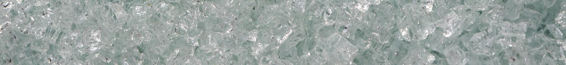 small pieces of glass
